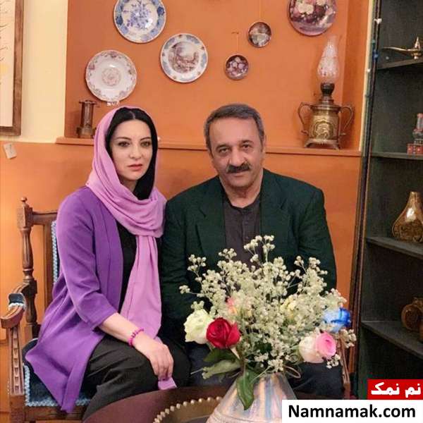 حمیرا ریاضی و علی اوسیوند در کنار هم