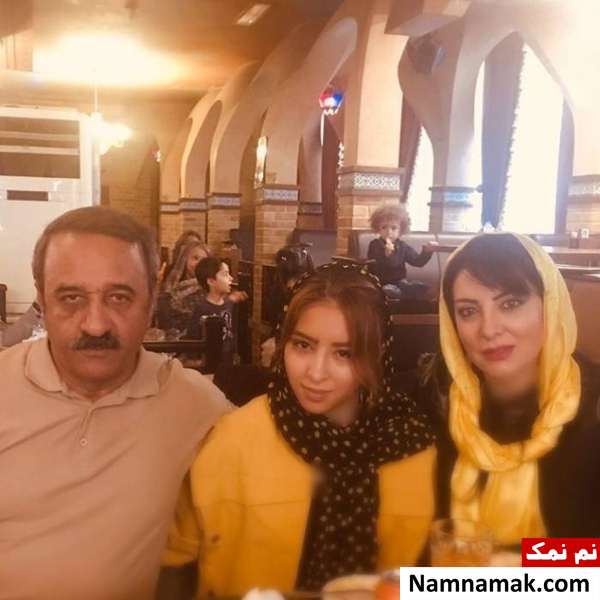یاسمین دختر حمیرا ریاضی و علی اوسیوند