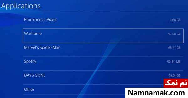 چگونه بازی های ps4 را حذف کنیم
