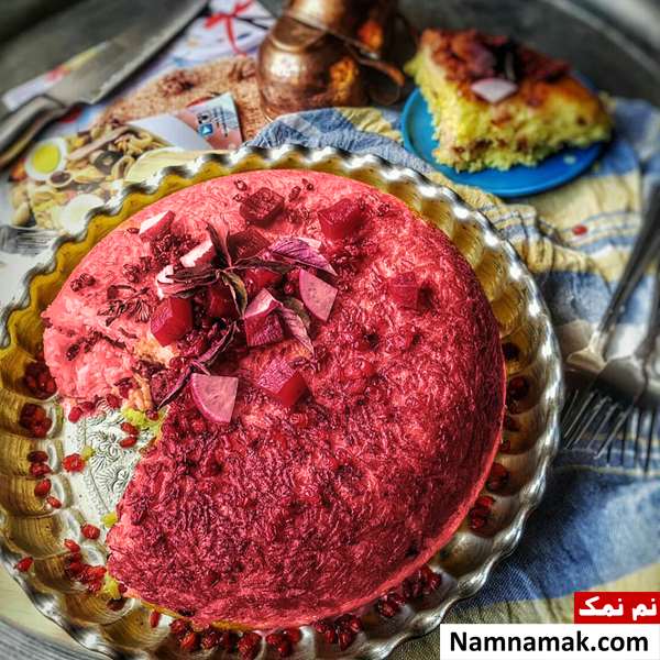 ته چین لبو با قارچ