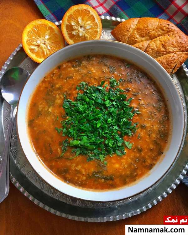آش گوجه تهرانی آش گوجه تهرانی