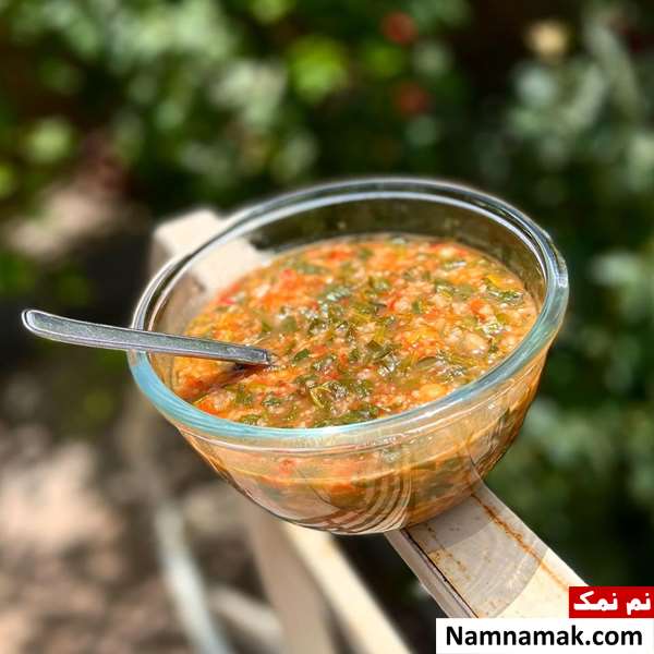 آش گوجه تهرانی آش گوجه تهرانی