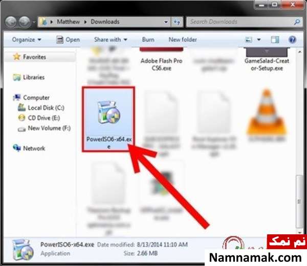 تبدیل فایل به iso