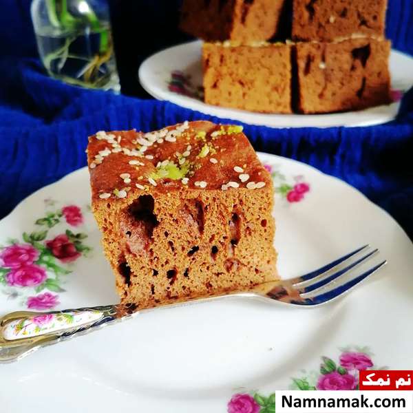کیک شیره انگور بدون فر