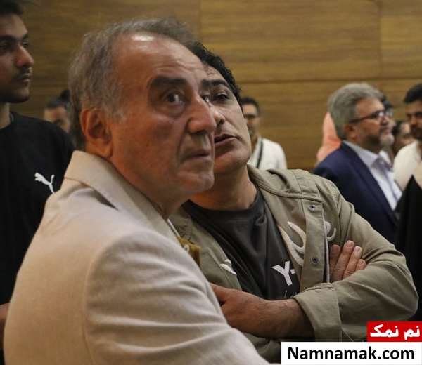 اکران مردمی فیلم برای مرجان حبیب اسماعیلی و حمید زرگرنژاد در اکران مردمی فیلم برای مرجان