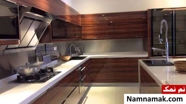 مدل کابینت موج دار های گلاس
