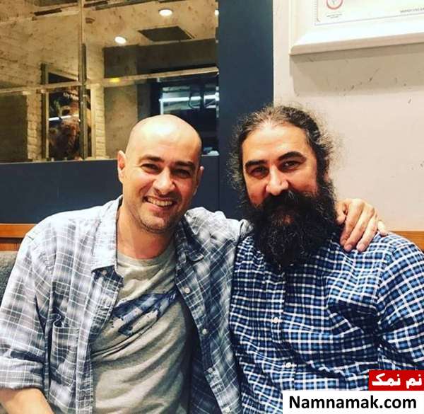 شهاب حسینی و مهران برومند شهاب حسینی و مهران برومند تهیه کننده مست عشق