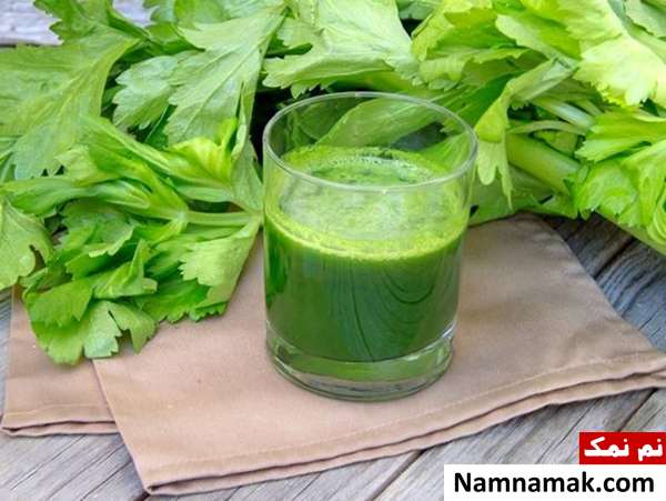 خوردن آب کرفس برای لاغری