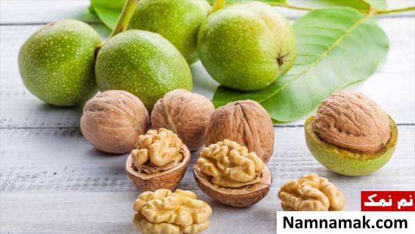 گردو برای کبد درمان کبد چرب با گردو
