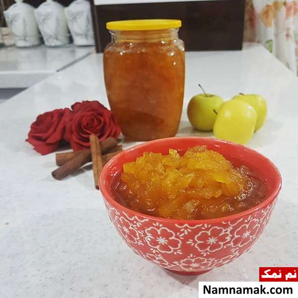 طرز تهیه مربای سیب