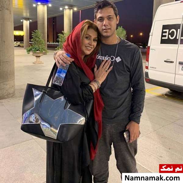 نسرین مقانلو و پسرش نسرین مقانلو و پسرش در کنار هم
