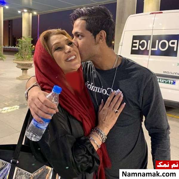 نسرین مقانلو و پسرش نسرین مقانلو و پسرش ارشیا