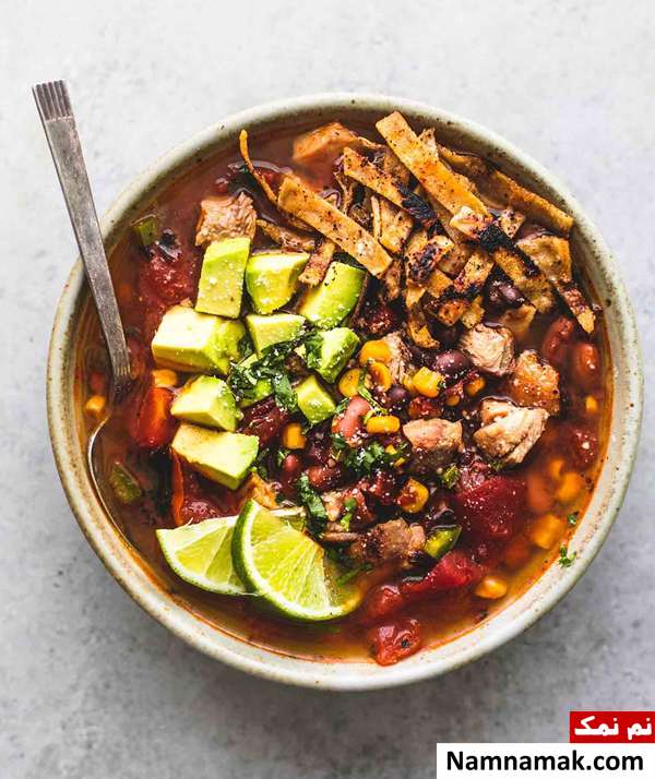 سوپ گوشت مکزیکی طرز تهیه غذاای مختلف