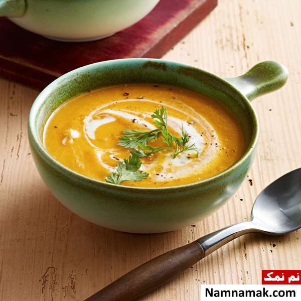 سوپ سیب و هویج طرز تهیه سوپ سیب و هویج