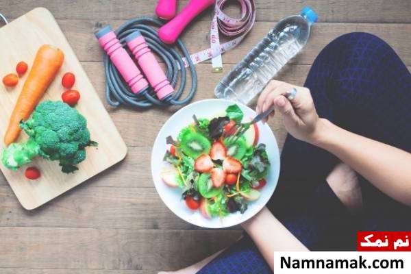 لاغری با میوه و سبزیجات در پاییز