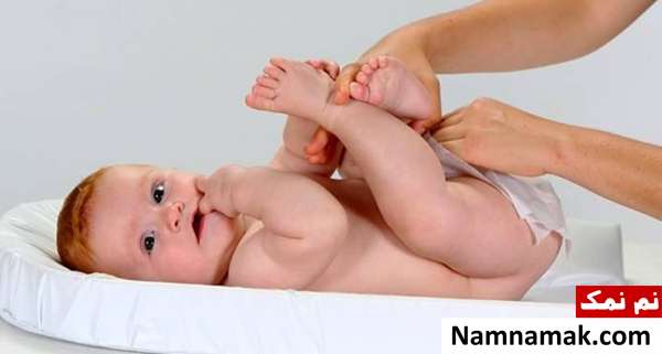 تعویض پوشک بچه آموزش عوض کردن پوشک بچه