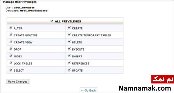 چگونه یک دیتابیس MySQL ایجاد کنیم