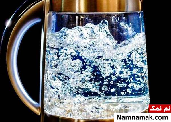  مضرات آب جوشیده شده 