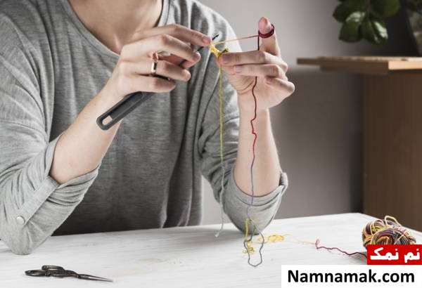 آموزش بافندگی با میل آموزش بافتنی برای مبتدی