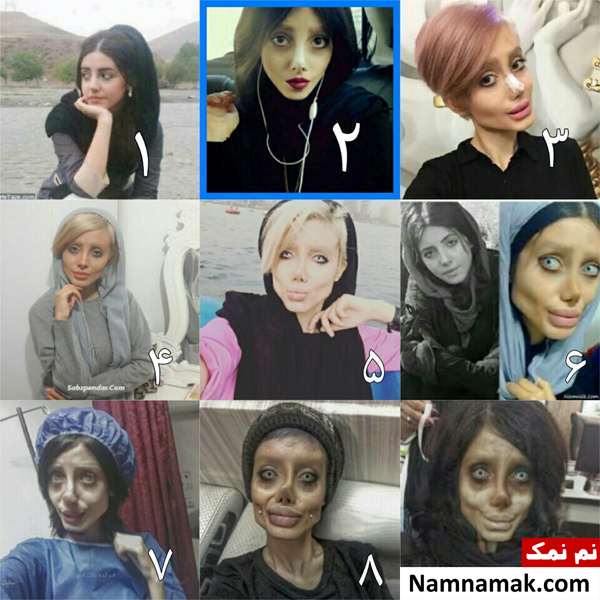 روند تغییرات چهره سحر تبر