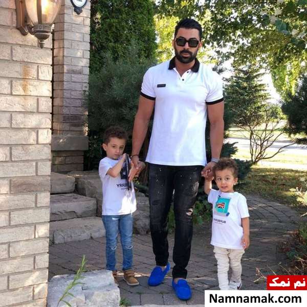 محسن میری و پسرانش محسن میری همسر روناک یونسی و پسرانش
