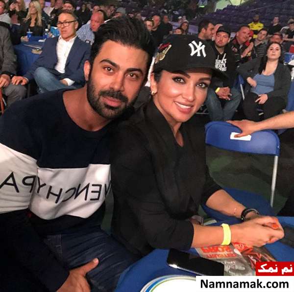 روناک یونسی و همسرش عکسی از روناک یونسی و همسرش محسن میری