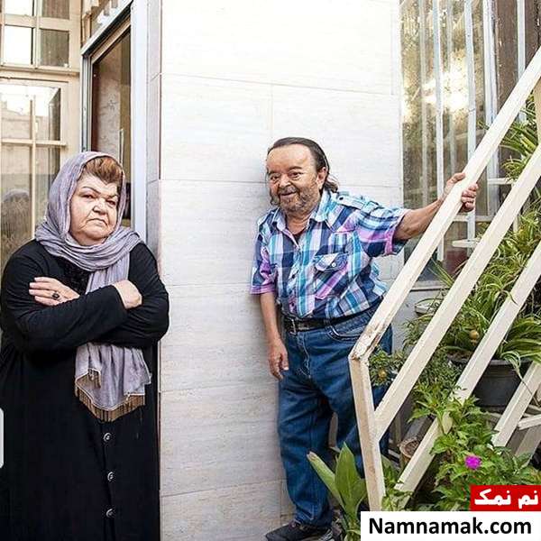 عکسی از اسدالله یکتا و همسرش