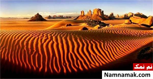 جزیره سرگردان کویر مرنجاب 