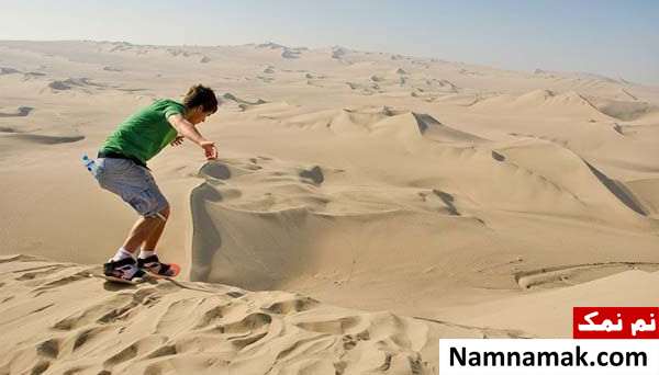 جاذبه های گردشگری و تفریحات کویر مرنجاب
