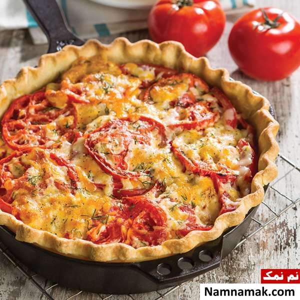 طرز تهیه پای گوجه فرنگی
