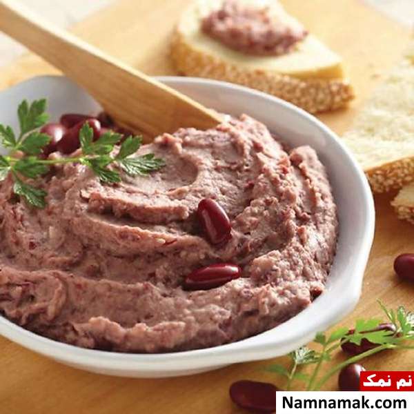 پوره لوبیا قرمز