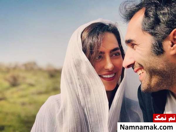 سمانه پاکدل و هادی کاظمی سمانه پاکدل و همسرش هادی کاظمی