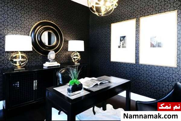 کاغذ دیواری اداری طرح دیوارهای محیط اداری
