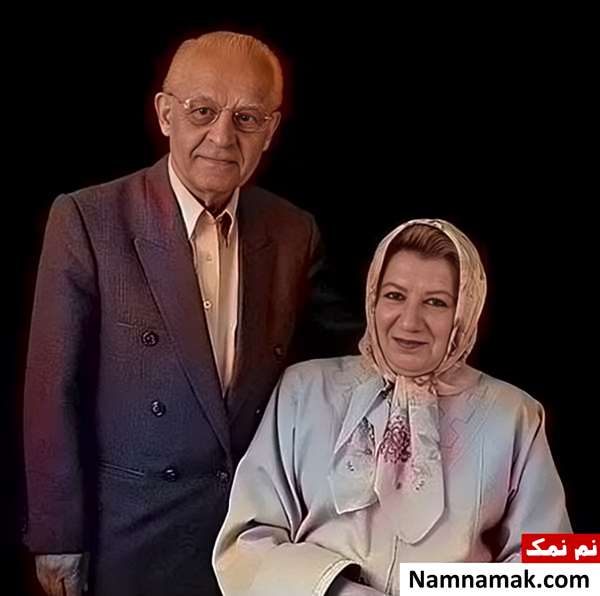 حسین دهلوی و همسرش سوسن اصلانی