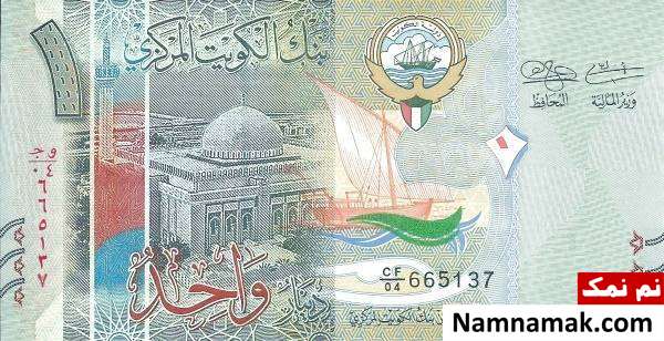 دینار کویت با ارزش ترین واحد پول جهان