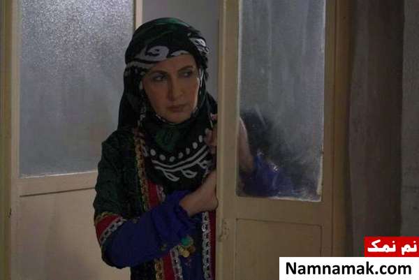 فاطمه گودرزی گریم فاطمه گودرزی در سریال ایل دا