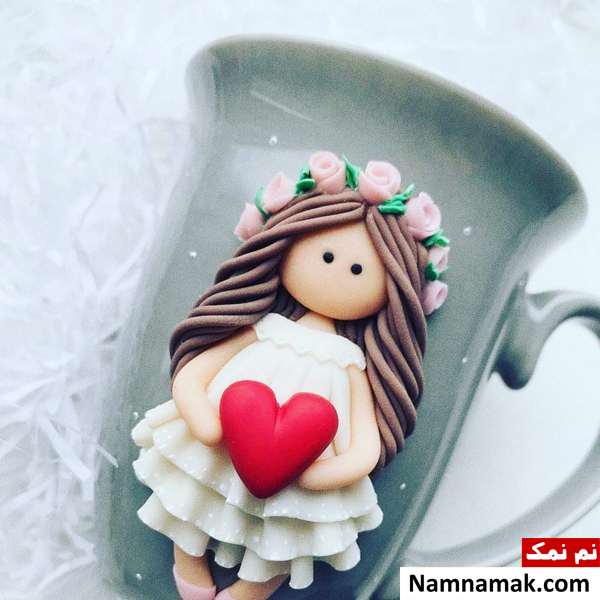 فرق و تفاوت خمیر گل چینی و خمیر فیمو چیست؟ ساخت و تزیین لیوان با خمیر فیمو