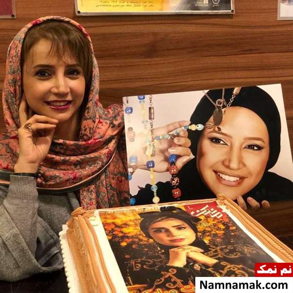 تولد شبنم قلی خانی شبنم قلی خانی و کیک تولدش