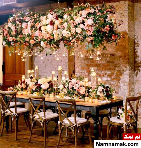 ایده گل آرایی عروسی