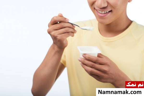 ماست پروبیوتیک برای جلوگیری از خشکی دور چشم