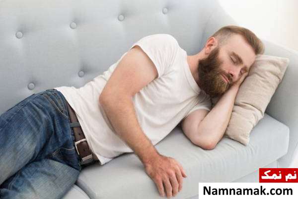 دراز کشیدن بعد از غذا