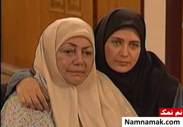 حمیده خیرآبادی و لعیا زنگنه حمیده خیرآبادی و لعیا زنگنه در سریال در قلب من