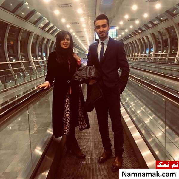 شیما جهانگیری و برادرش