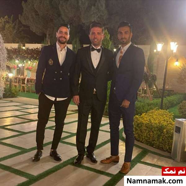 پرسپولیسی ها در عروسی سیامک نعمتی