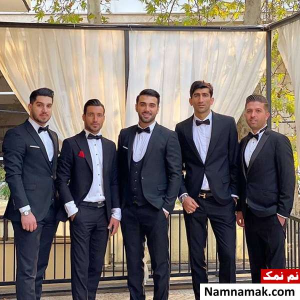 عروسی سیامک نعمتی با حضور پرسپولیسی ها