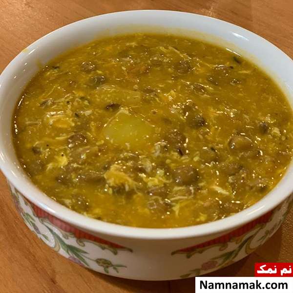 اشکنه عدس اشکنه عدس خوشمزه