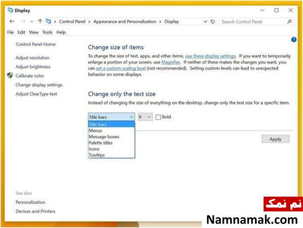 آموزش تصویری نصب فونت در ویندوز + دانلود فونت فارسی