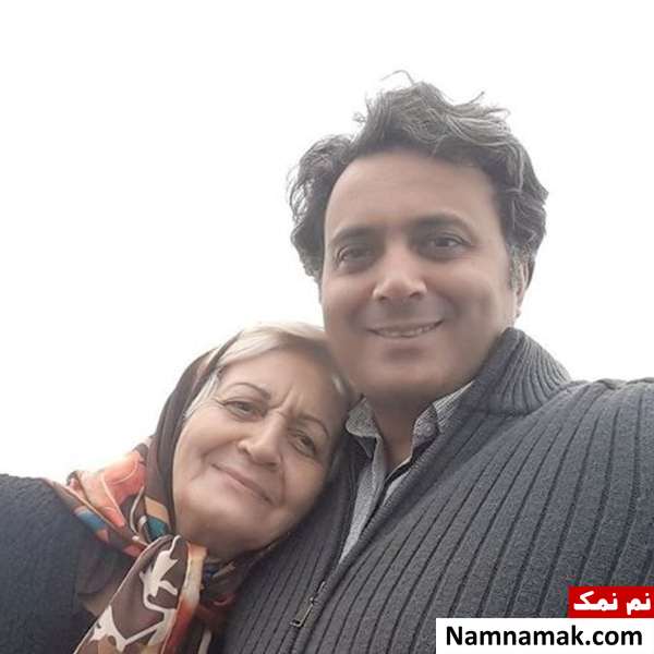 مجید اخشابی و مادرش