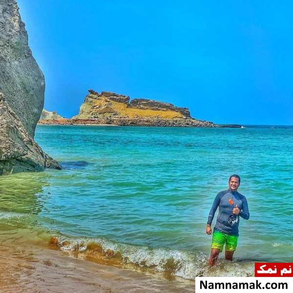 سیاوش خیرابی سیاوش خیرابی در جزیره هرمز