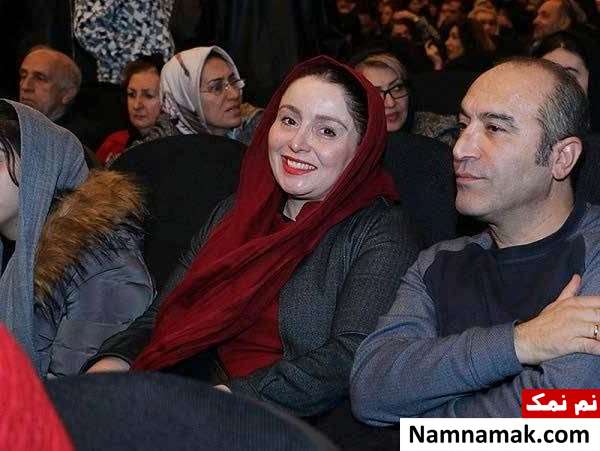 ژاله صامتی و همسرش ژاله صامتی و همسرش ایرج سنجری